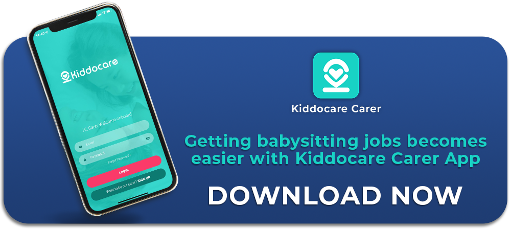 Kiddocare babysitter app